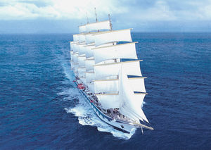 Das Segelschulschiff Kaiserreich Dreibürgen